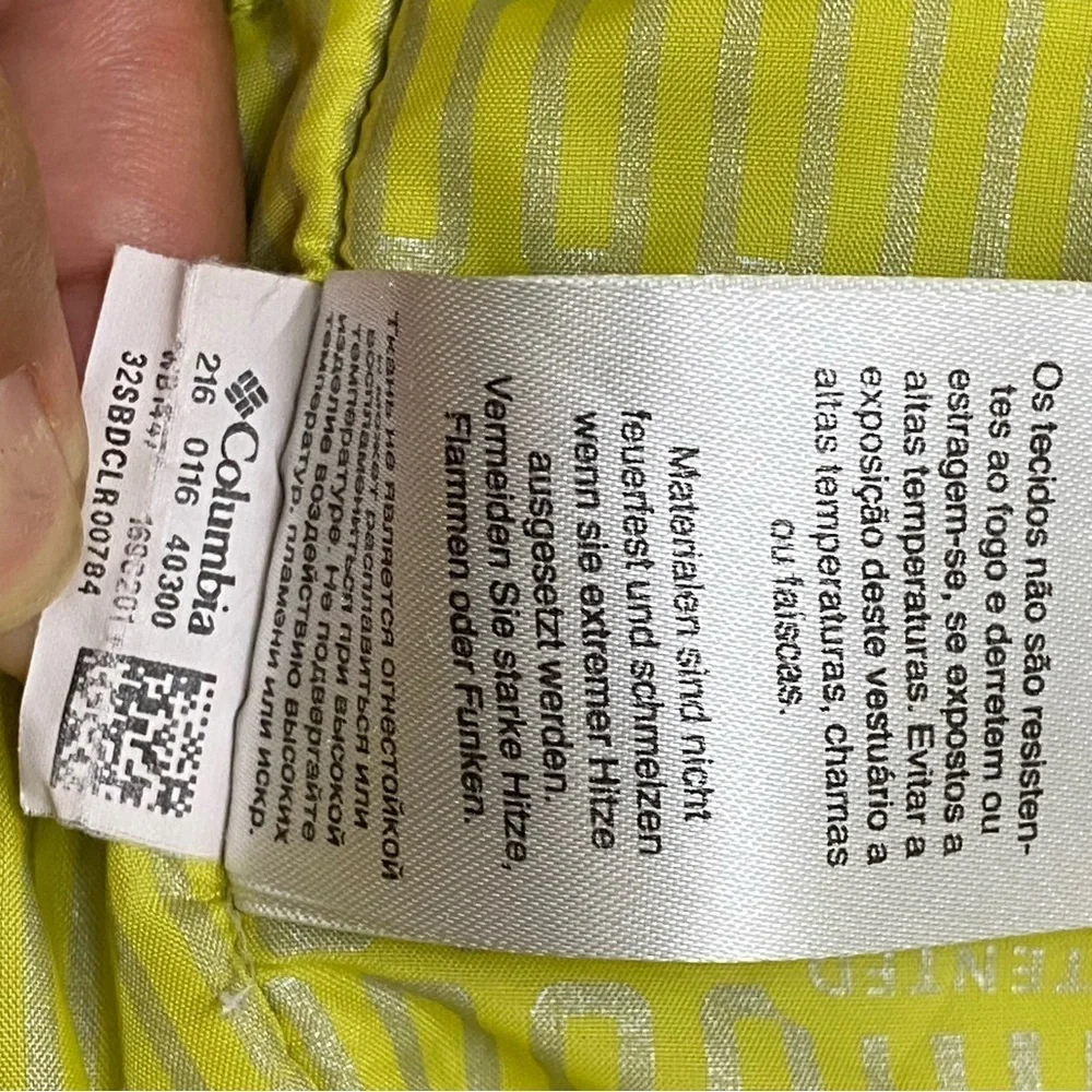 Columbia Kids' Black and Yellow Jacket